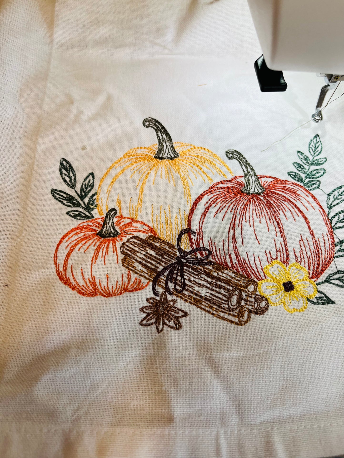 Embroidered Tea Towels