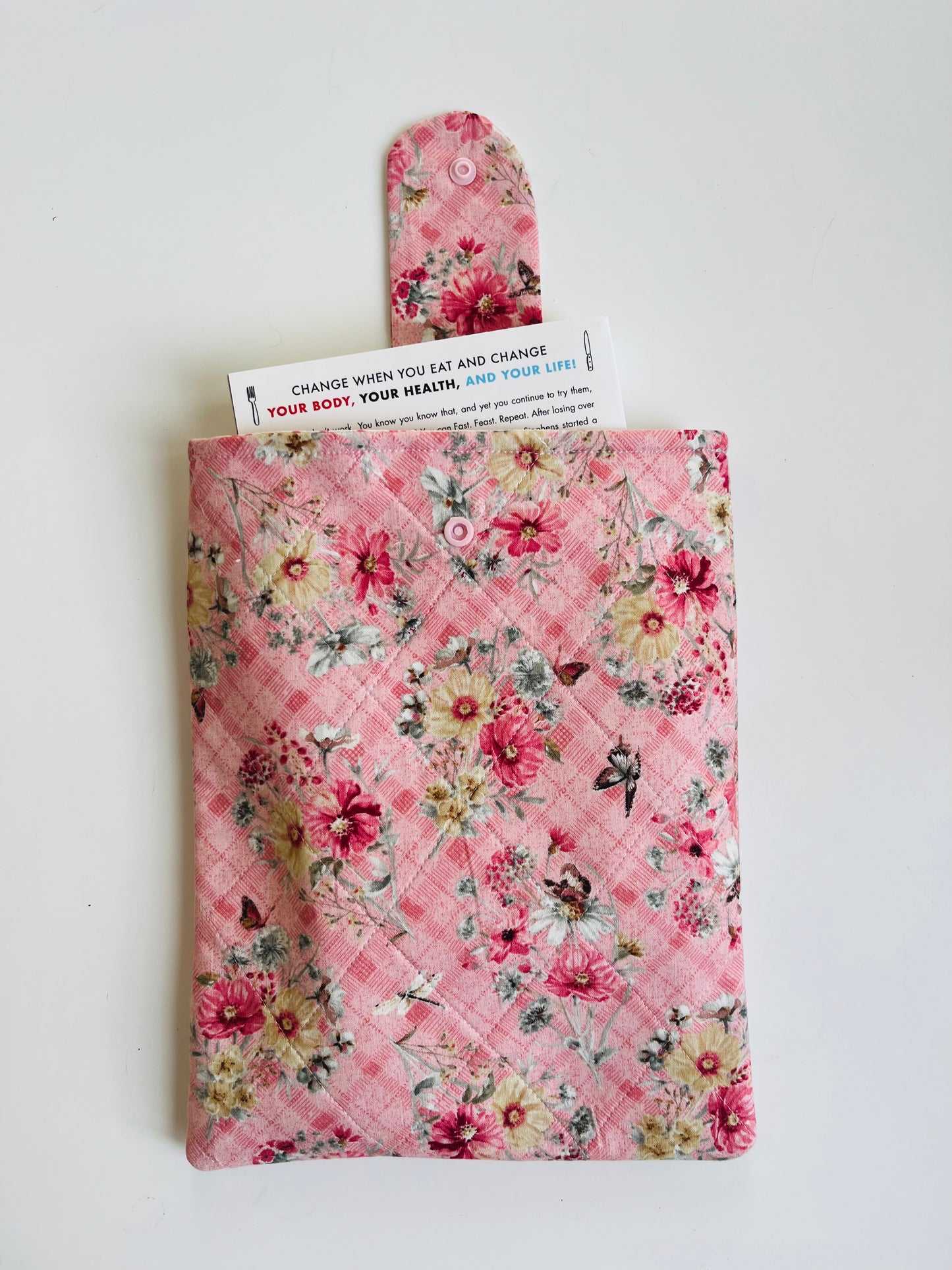 Quilted Book Sleeve